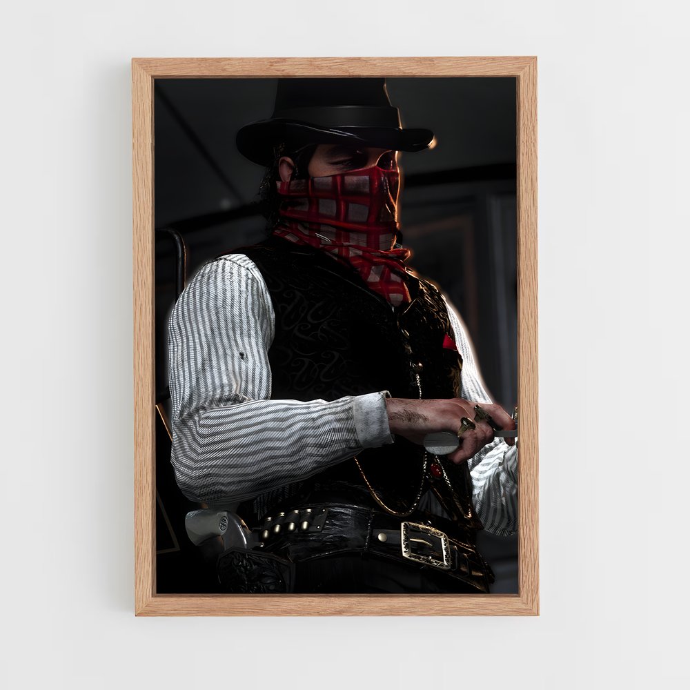 Poster Dutch Van der Linde – affiche Red Dead Redemption (vue 4)